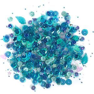 Buttons Galore Shimmering for Crafts & Sewing Over 2,500 Sequins Mermaid Tale